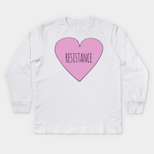 RESIST Kids Long Sleeve T-Shirt